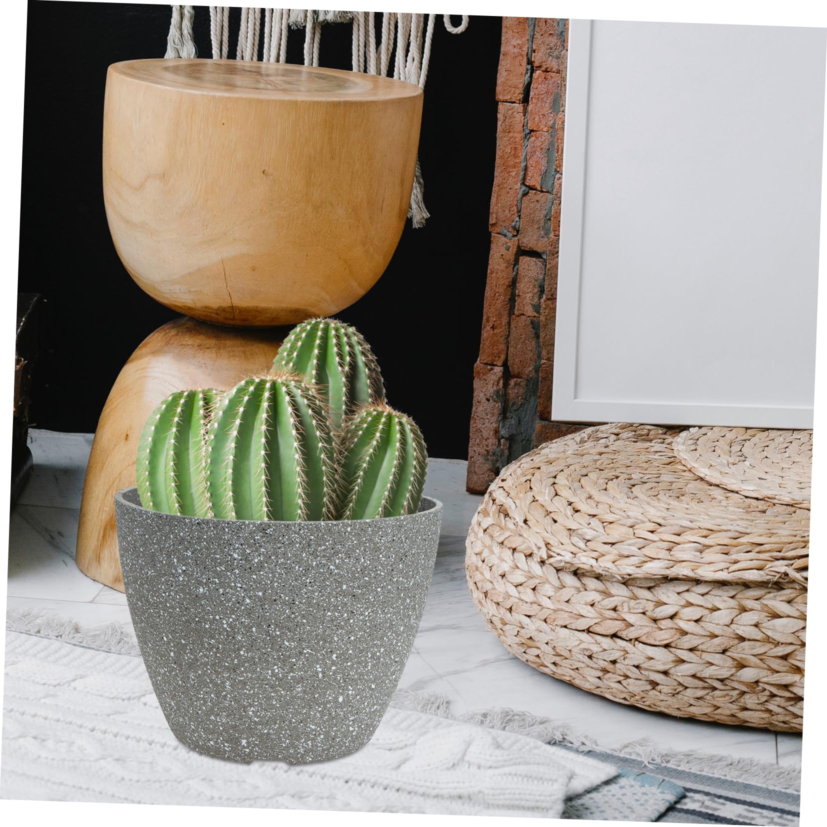 … Amazon.com : BESPORTBLE Unique Desktop Flower Planter Resin